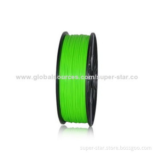 High Temperature Resistance ABS Plastic Filament, 3 or 1.75mm with Green